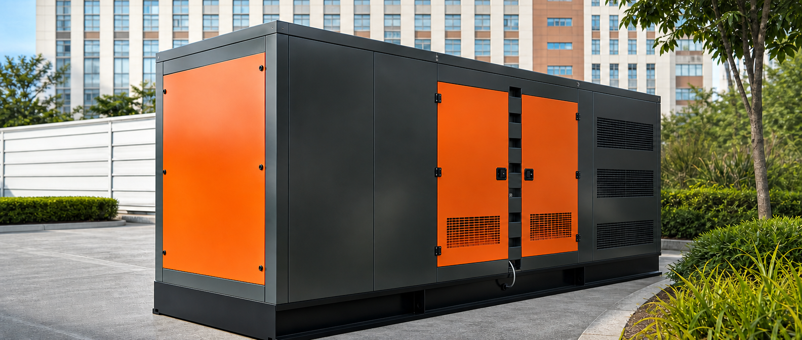 Natural Gas Generator Exterior