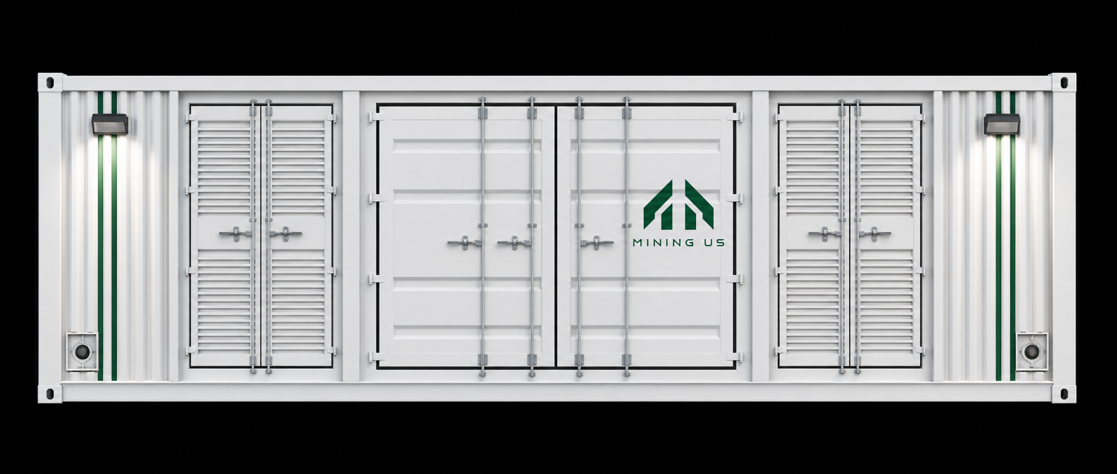 AP-50F Natural Gas Air-Cooled Mining Container