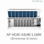 1.1MW 90-Slot Antminer 3U Hydro Cooling Container (40HQ)