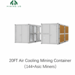144-Slots 20ft Air Cooling Mining Container