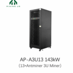 13-Slot 143kW Antminer 3U Hydro Cooling Rack