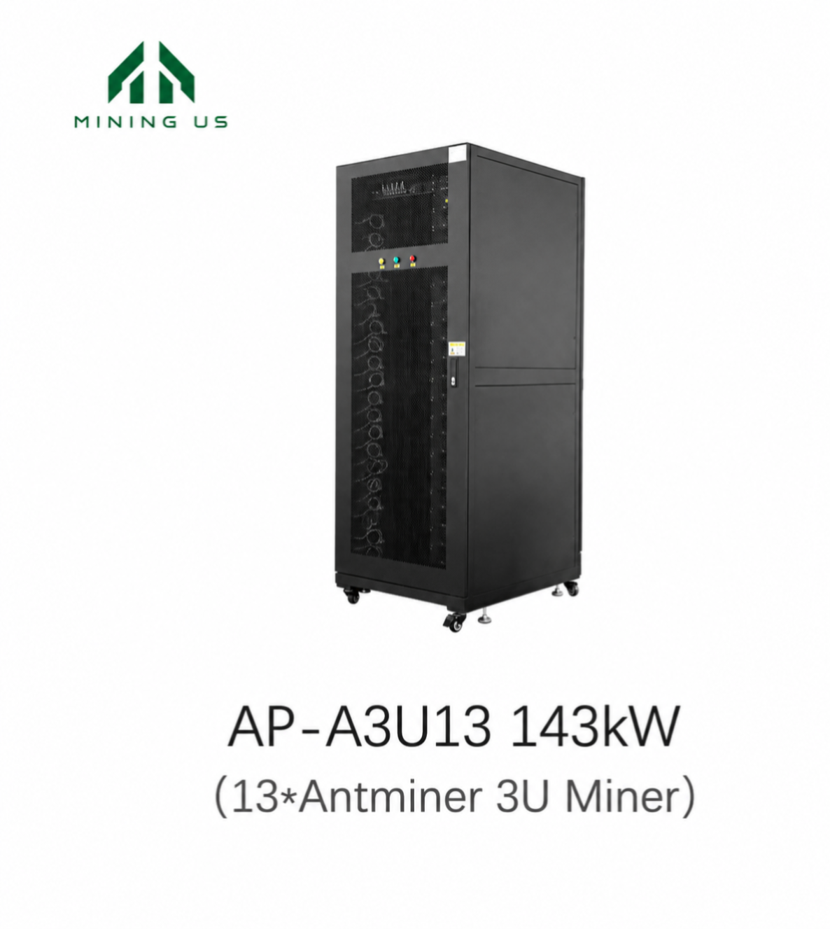 Firefly_seed412056 13-Slot 143kW Antminer 3U Hydro Cooling Rack - Image 1