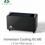 MiningUS M6 immersion cooling tank for six WhatsMiner M56 or M66 miners
