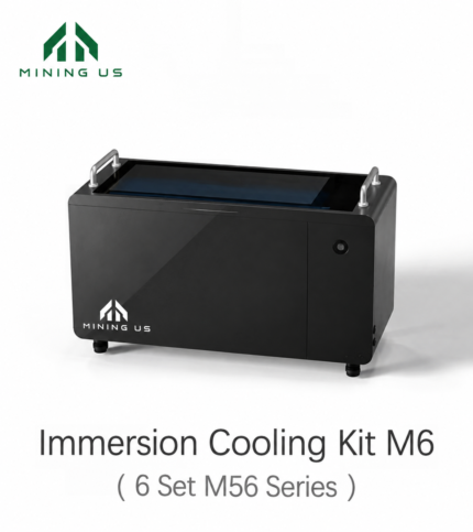 MiningUS M6 immersion cooling tank for six WhatsMiner M56 or M66 miners