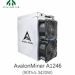 Canaan Avalon Miner 1246 83 85 87 90 93T BTC Miner SHA-256 Algorithm Bitcoin BCH Mining