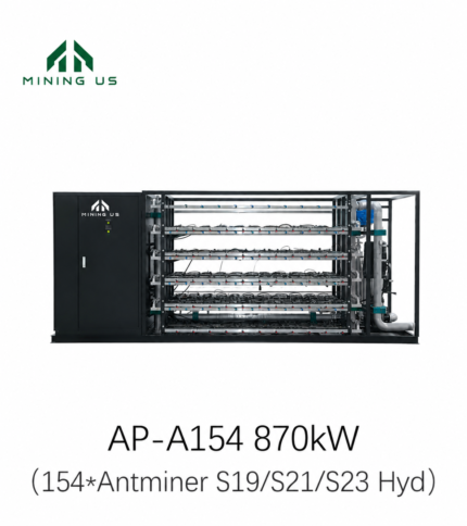 MiningUS AP-A154 154-slot Antminer Hydro cooling rack