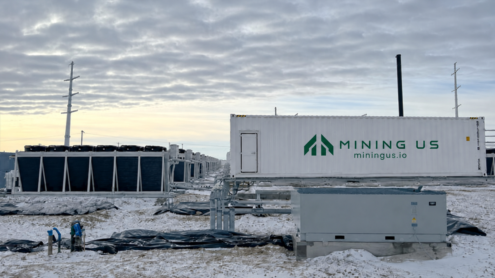 Supplier hydro cooling deployment in snowy conditions