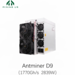 Bitmain Antminer D9 1.77Th/s 2389W DASH Miner