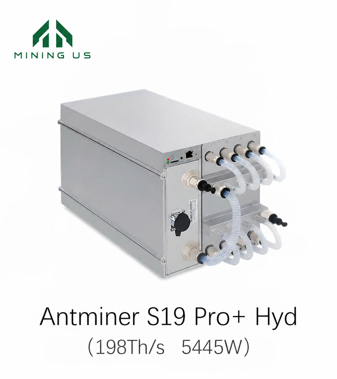 miningus-antminer-s19proplus-main Bitmain Antminer S19 Pro+ Hyd.177T 184T 191T 198T 5445W Bitcoin Miner Hydro Cooling - Image 1
