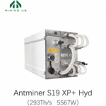 Bitmain Antminer S19 XP+ Hyd 279Th/s 293Th/s 5567W Bitcoin Miner Hydro Cooling