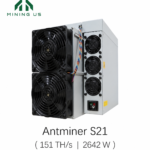 Bitmain Antminer S21 151T 175T 188T 195T 200T 17.5J/T Bitcoin Miner
