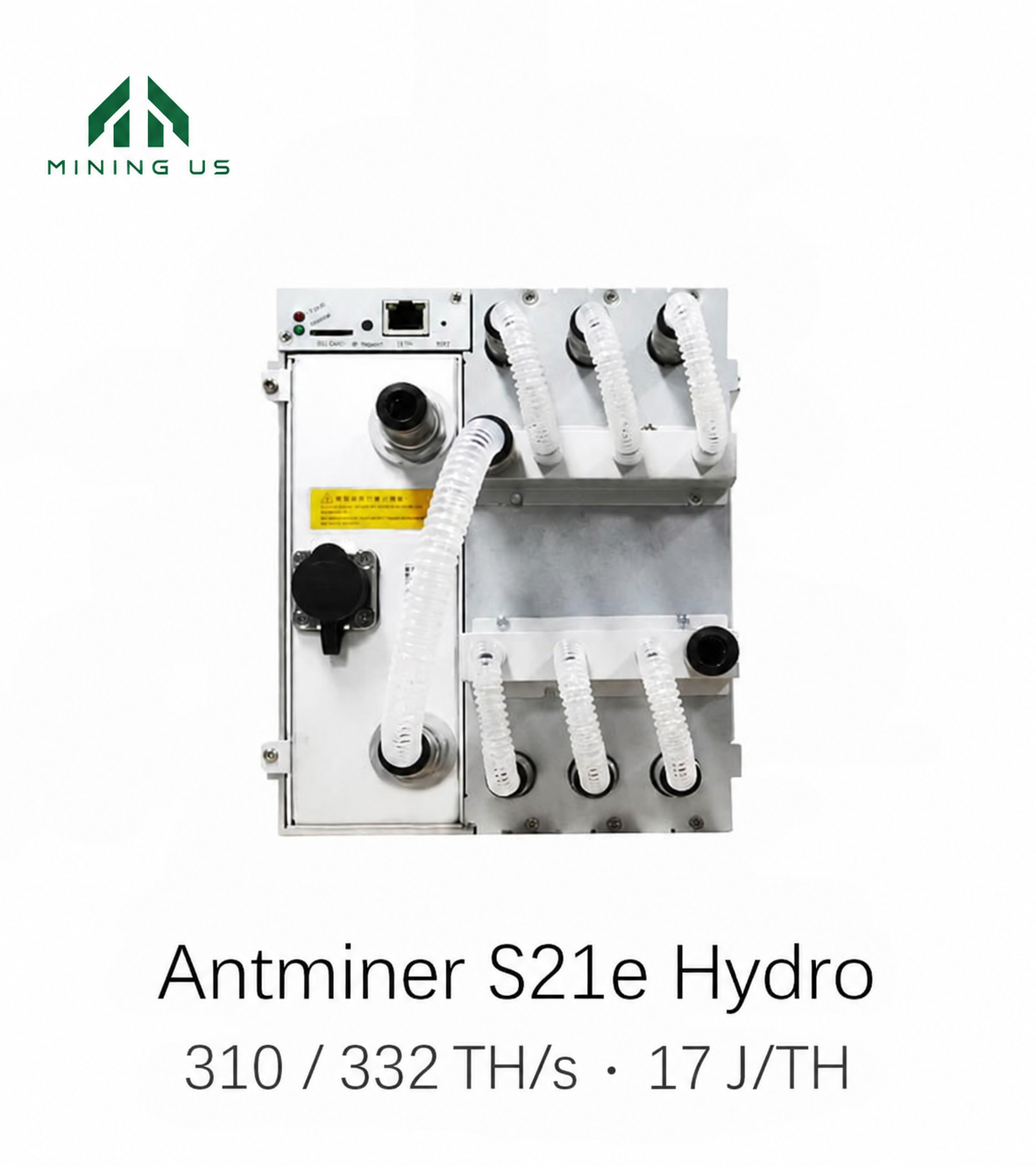 miningus-antminer-s21ehyd-main Bitmain Antminer S21e Hydro 288Th/s 310Th/s 322Th/s 17J/T Bitcoin Miner Hydro Cooling - Image 1