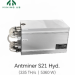 Bitmain Antminer S21 Hyd 302T 319T 335T 5360W Bitcoin Miner Hydro Cooling