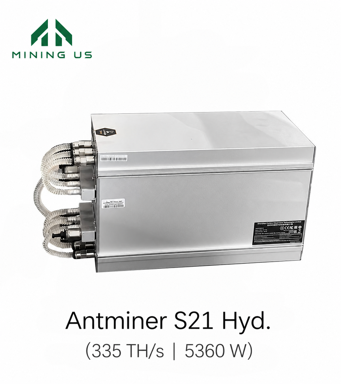 miningus-antminer-s21hyd-main Bitmain Antminer S21 Hyd 302T 319T 335T 5360W Bitcoin Miner Hydro Cooling - Image 1