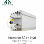 Bitmain Antminer S21+ Hydro 319T 338T 358T 395T 15J/T Bitcoin Miner Hydro Cooling