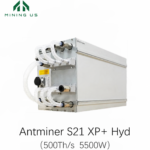 Bitmain Antminer S21 XP+ Hyd 500Th/s 5500W Bitcoin Miner Hydro Cooling