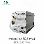 Bitmain Antminer S23 Hyd 580Th/s 5510W Bitcoin Miner Hydro Cooling