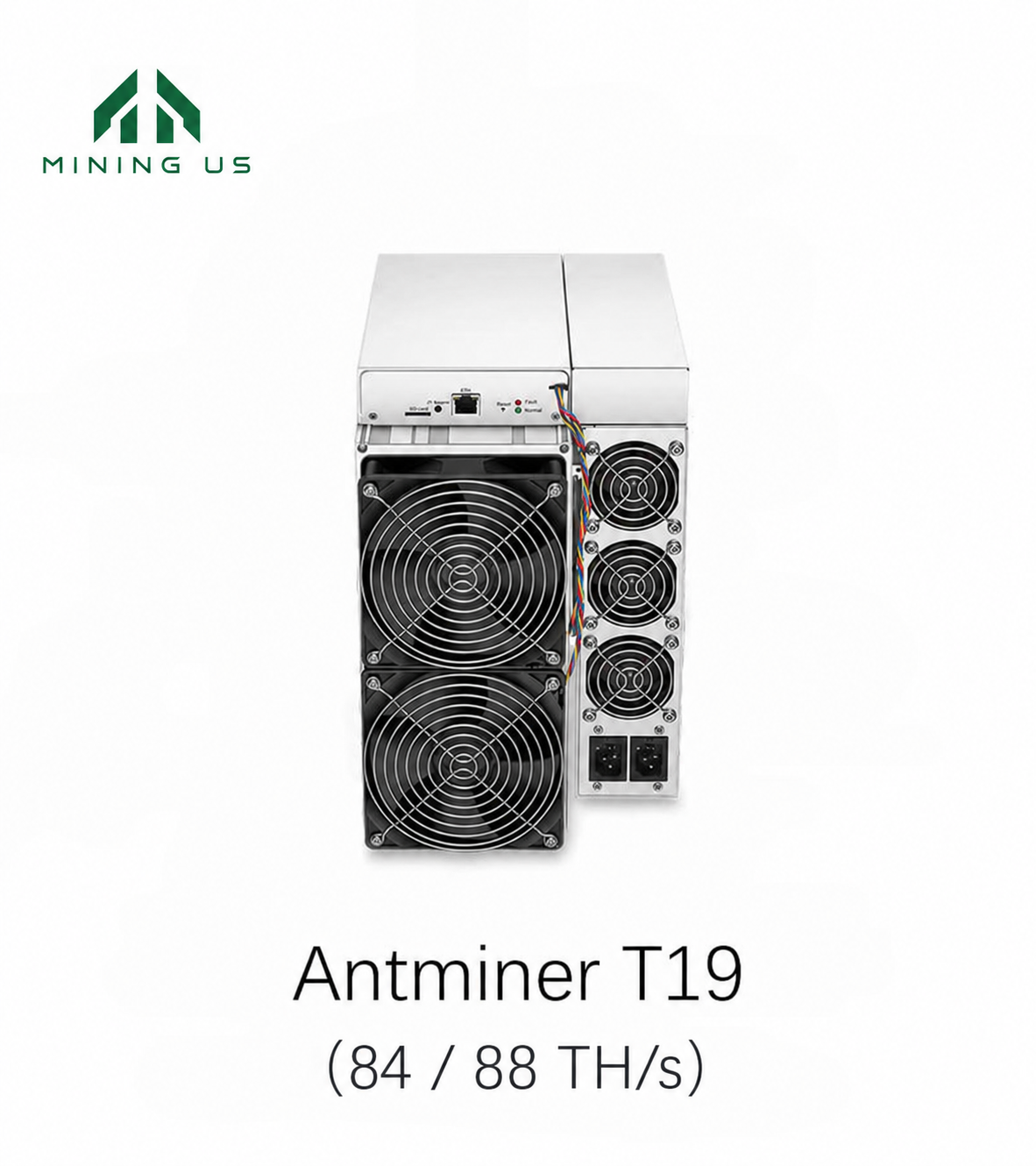 miningus-antminer-t19-main Bitmain Antminer T19 84 88Th/s 3150W Bitcoin Miner - Image 1