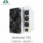 Bitmain Antminer T21 190TH/s 3610W Bitcoin Miner