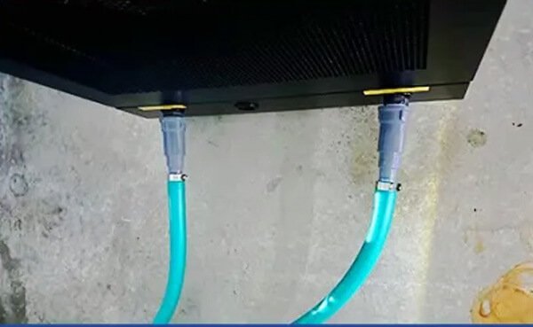 ANTRACK water hose connections