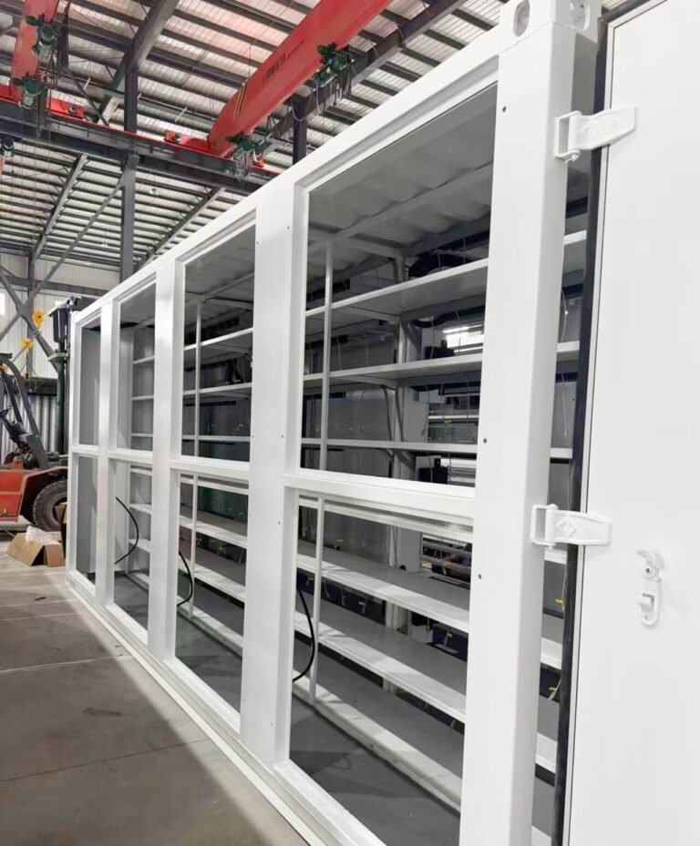 Mining shelves and container access