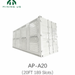 MiningUS AP-A20 20FT air cooling mining container for up to 189 miners