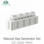 MiningUS AP-1000N 1MW natural gas generator container