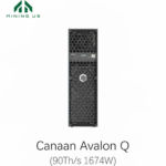 Canaan Avalon Q 90Th/s 1674W Bitcoin Miner