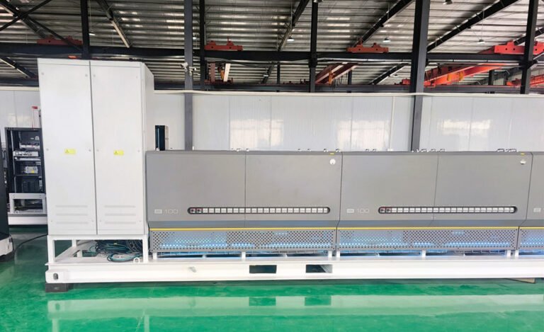 B100 Cluster tanks and electrical cabinet