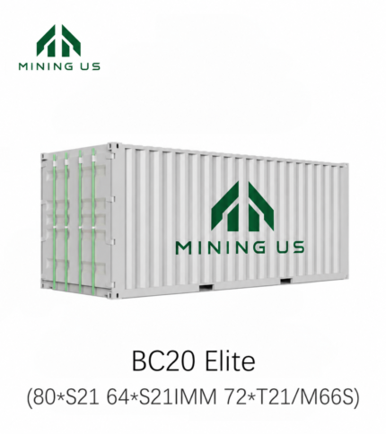 BC20 Elite 564kW 80-Slot Immersion Cooling Container