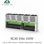 MiningUS BC40 Elite 1MW 40ft immersion cooling container