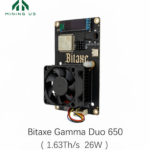 Bitaxe Gamma Duo 650 Bitcoin Solo Miner