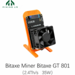 Bitaxe Gamma Turbo 801 Bitcoin Solo Miner