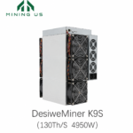 DesiweMiner K9S 130 TH/s 4950W Asic Miner Cryptocurrency Bitcoin BCH BSV Mining Machine