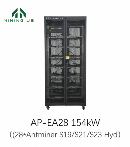 AP-EA28 154kW 28-slot Antminer hydro cooling cabinet — MiningUS