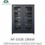 36-Slot 196kW Antminer Modular Liquid Cooling Cabinet