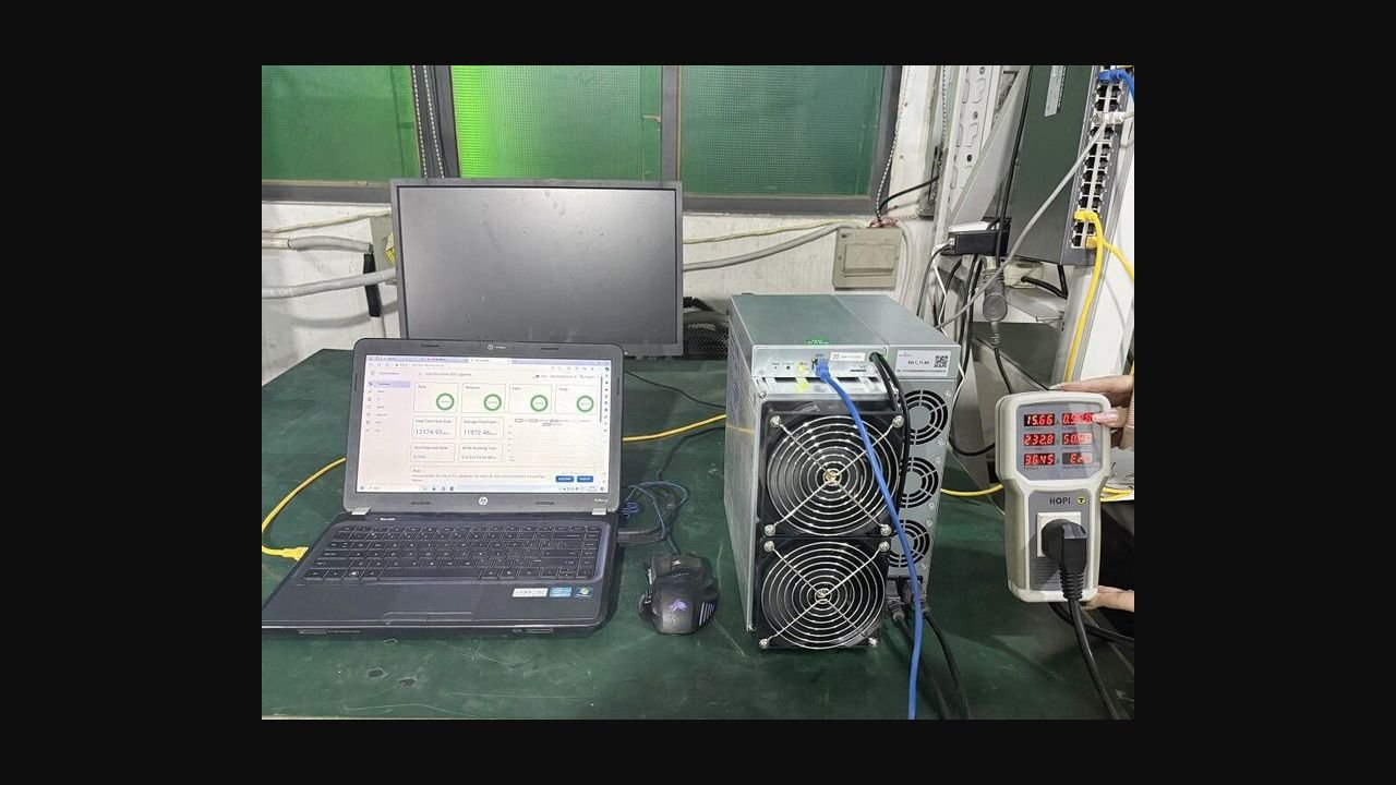 Elphapex DG1 supplier test bench