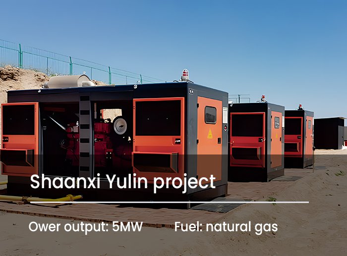 Shaanxi Yulin project — 5MW, natural gas