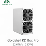 Goldshell KD BOX Pro 2.6T 230W KDA Miner Kadena Algorithm