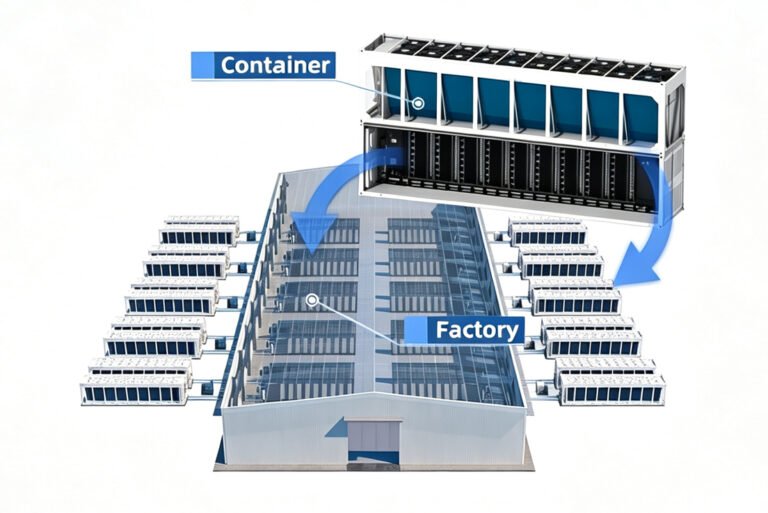 HD5-R container and factory deployment configurations