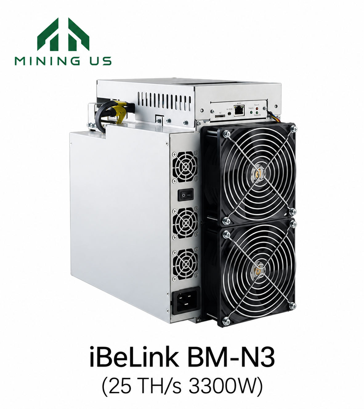 miningus-ibn3-main iBeLink BM-N3 25Th/s 3300W CKB Miner (Nervos) Asic Mining Machine - Image 1