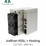 IceRiver KS5L 12TH 3400W Kaspa Miner+ Hosting