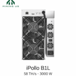 iPollo B1L 58T 3000W BTC BCH Miner Bitcoin Mining Machine