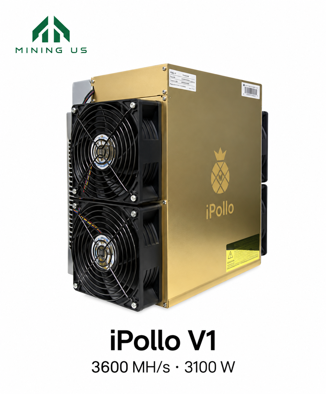 miningus-ipv1-main iPollo V1 3600M ETC Miner Ethereum Mining Machine - Image 1
