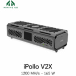 iPollo V2X 1200Mh/s 165W Portable Ethereum Classic ETC Miner