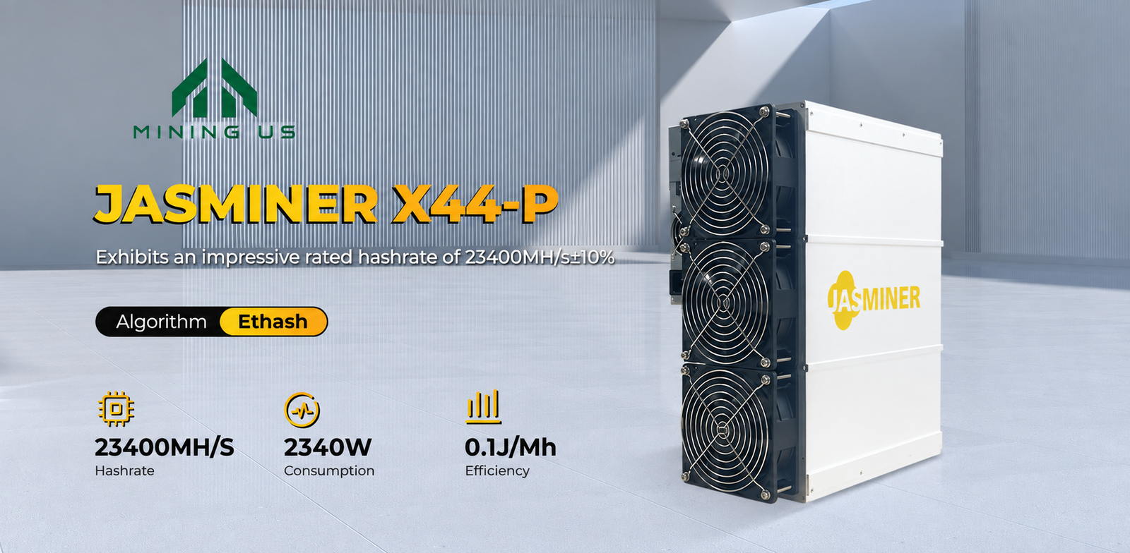 Jasminer X44-P specifications and product design