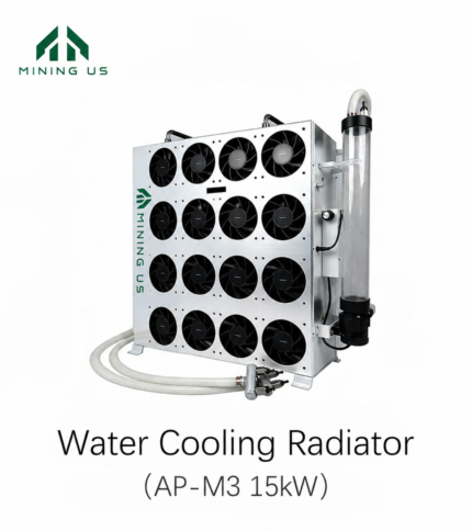 MiningUS AP-M3 15kW water cooling radiator for Antminer and Whatsminer Hydro miners