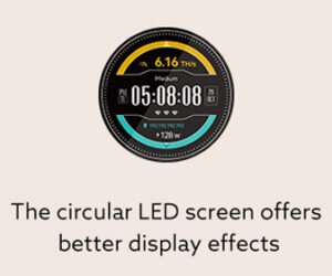 Circular LED screen