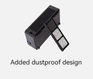 Removable dust filter