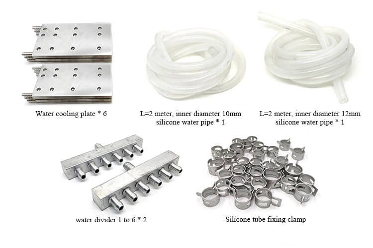 Antminer S19a Pro water cooling plate composition